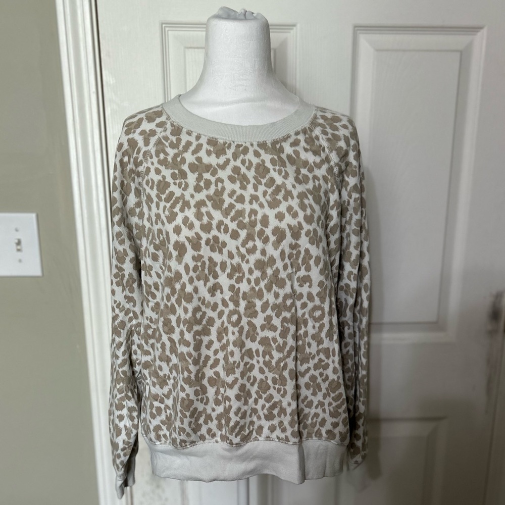 Leopard print Old Navy Sweatshirt